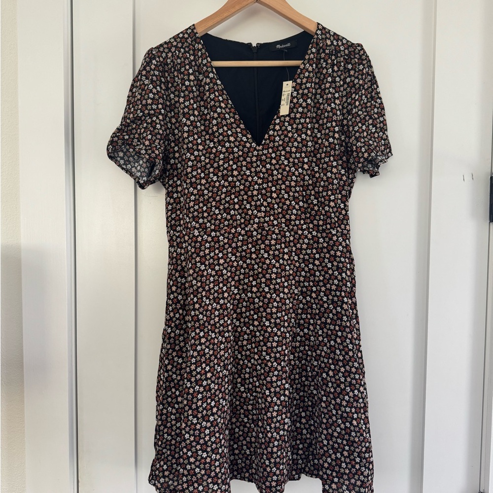 NWT Madewell Dawnflower Mini Dress in Petite Blooms